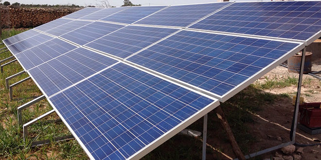 Instalación de bombeo fotovoltaico para riego agrícola en finca privada en el t.m. de Morón de la Frontera (Sevilla)