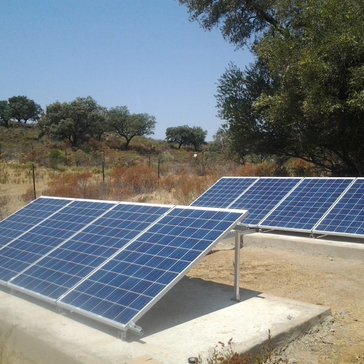 Instalación FV aislada