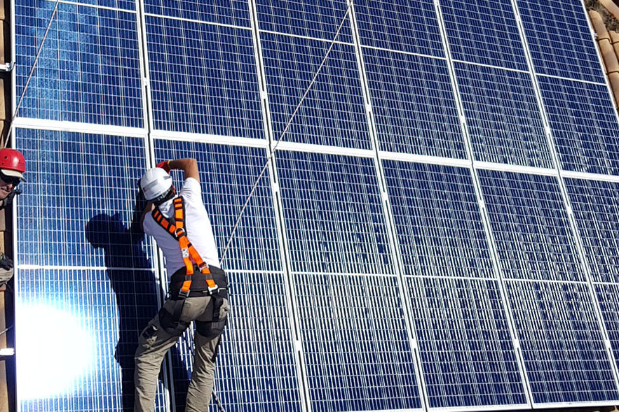 Energía solar fotovoltaica
