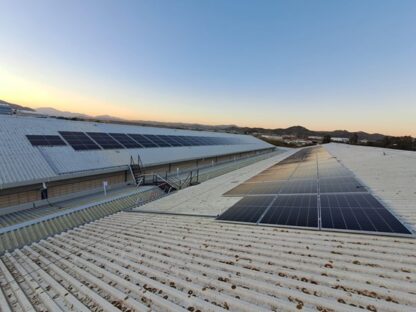Instalación fotovoltaica en Mercamálaga