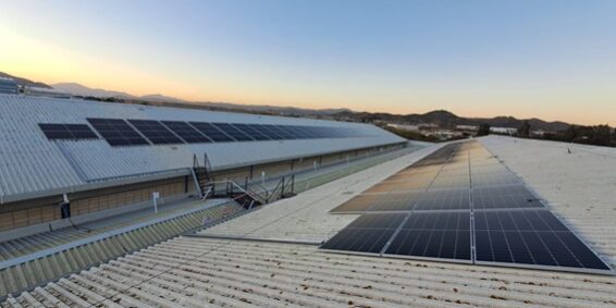 Instalación fotovoltaica en Mercamálaga